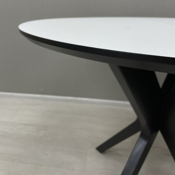 Round folding table HPL NEO made of HPL